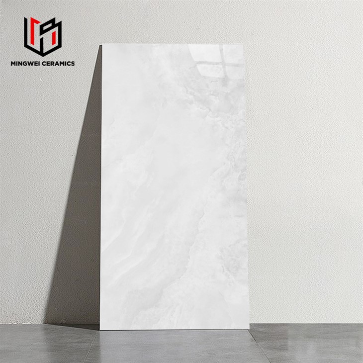 Gri karışım porselen mermer taş fayans 600x1200mm